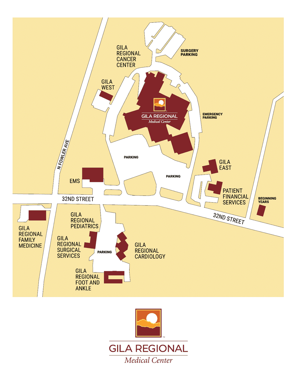 Map Of GRMC